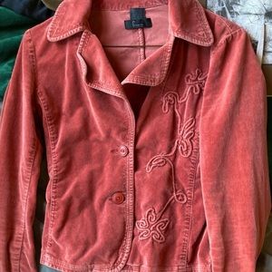 TRUE VINTAGE coral blazer
